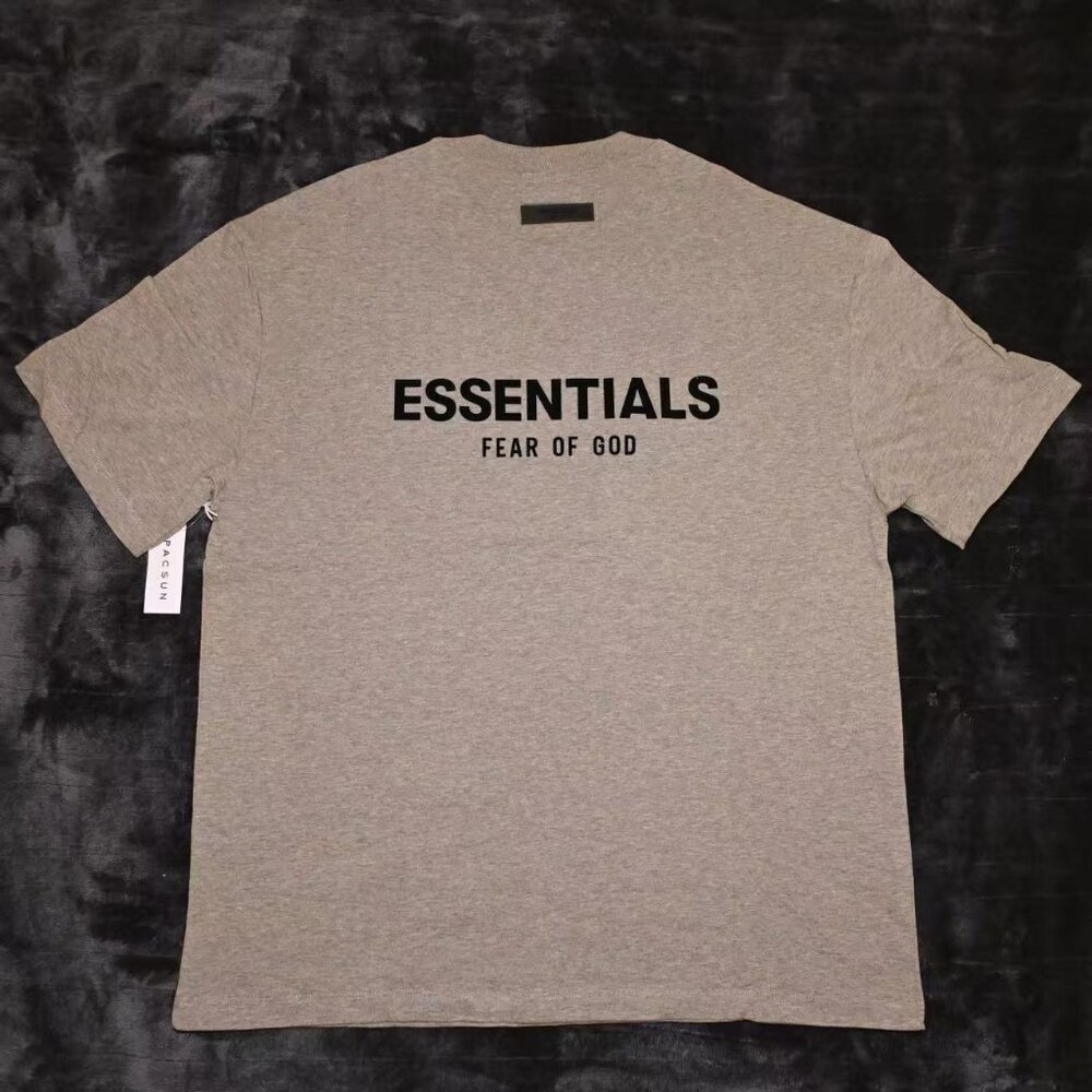 Fear of God Essentials Dark Oat T-Shirt BNWT Authentic ✅ - Picture 4 of 12